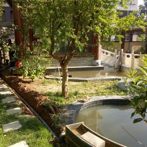 梁山縣城別墅安裝實例