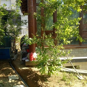 梁山縣城別墅安裝實例